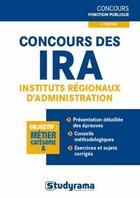 Couverture du livre « Concours des IRA (3e édition) » de Marc Dalens aux éditions Studyrama