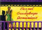 Couverture du livre « Carnet de Guadeloupe et Dominique illustré » de Samuel Chardon et Celine Roussel aux éditions L'oiseau Porte Plume