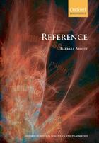Couverture du livre « Reference » de Abbott Barbara aux éditions Oup Oxford