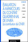 Couverture du livre « L'evaluation a mi-parcours du contrat quadriennel de l'inria » de  aux éditions Documentation Francaise