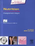 Couverture du livre « Nutrition » de  aux éditions Elsevier-masson