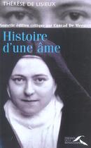 Couverture du livre « Histoire d'une ame » de Therese De L'Enfant aux éditions Plon-perrin Presses De La Renaissance