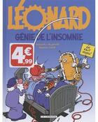 Couverture du livre « Léonard t.45 : génie de l'insomnie » de Bob De Groot et Turk aux éditions Lombard