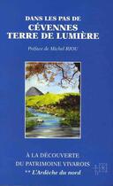 Couverture du livre « Dans les pas de Cévennes terre de lumière » de  aux éditions La Fontaine De Siloe