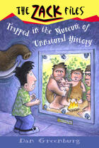Couverture du livre « Zack Files 25: Trapped in the Museum of Unnatural History » de Dan Greenburg aux éditions Penguin Group Us