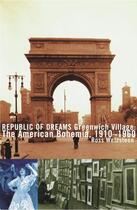 Couverture du livre « Republic of Dreams » de Wetzsteon Ross aux éditions Simon & Schuster