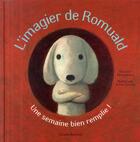 Couverture du livre « L'imagier de Romuald ; une semaine bien remplie ! » de Serprix/Desmazures aux éditions Grasset Jeunesse