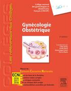 Couverture du livre « Gynécologie obstétrique » de Cngof aux éditions Elsevier-masson