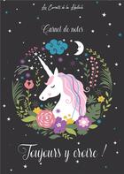 Couverture du livre « Carnet de notes : licorne » de  aux éditions Books On Demand