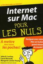 Couverture du livre « Internet sur Mac pour les nuls » de John R. Levine aux éditions First Interactive