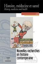 Couverture du livre « Nouvelles recherches en histoire contemporaine » de Hanafi Nahema/Mandre aux éditions Pu Du Mirail