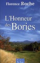 Couverture du livre « L'honneur des bories » de Florence Roche aux éditions De Boree