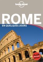 Couverture du livre « Rome en quelques jours (4e édition) » de Duncan Garwood aux éditions Lonely Planet France