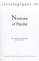 Couverture du livre « NEURONE ET PSYCHE » de Pur aux éditions Pu De Rennes