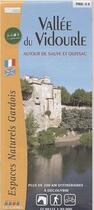 Couverture du livre « Vallée du Vidourle ; autour de Sauve et Quissac » de  aux éditions Comite Dptal Du Tourisme Du Gard