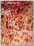 Couverture du livre « Rapt de Proserpine » de Charles Coypeau D' Assoucy aux éditions Ebookslib