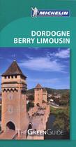 Couverture du livre « Gv (ang) dordogne berry limousin » de Collectif Michelin aux éditions Michelin