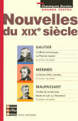Couverture du livre « Nlles xix gautier meriemee mau » de Gautier/Merimee aux éditions Bordas