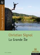 Couverture du livre « La grande île » de Christian Signol aux éditions Magnard