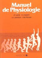 Couverture du livre « Manuel de physiologie » de Lamb aux éditions Elsevier-masson