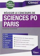 Couverture du livre « Réussir le concours de Sciences Po Paris » de  aux éditions Vuibert