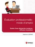 Couverture du livre « Évaluation professionnelle ; mode d'emploi » de Stephan Lhermie aux éditions Gereso