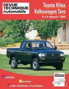 Couverture du livre « Toyota hilux, volkswagen taro - tous modeles 4 x 4 depuis 1989 » de Etai aux éditions Etai