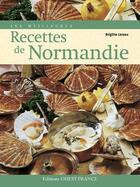 Couverture du livre « Les meilleures recettes de normandie » de Leroux/Herledan aux éditions Ouest France