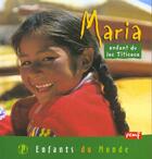 Couverture du livre « Maria ; enfant du lac Titicaca » de Herve Giraud et Jean-Charles Rey aux éditions Pemf