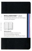 Couverture du livre « Carnet d'adresses volant très petit format couverture souple noir » de  aux éditions Moleskine