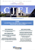 Couverture du livre « Etude : le controle des directives communautaires : evolution ou revolution ? » de  aux éditions Documentation Francaise