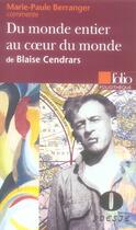 Couverture du livre « Du monde entier/au coeur du monde » de Berranger M-P. aux éditions Folio