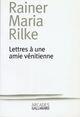 Couverture du livre « Lettres a une amie venitienne » de Rainer Maria Rilke aux éditions Gallimard (patrimoine Numerise)