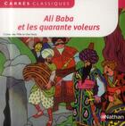 Couverture du livre « Conte des mille et une nuits ; Ali Baba et les 40 voleurs » de Cecile De Cazanove aux éditions Nathan