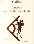 Couverture du livre « Leçons sur l'Enfer de Dante » de Galilee aux éditions Fayard