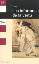 Couverture du livre « Les Infortunes de la vertu » de D.A.F. De Sade aux éditions J'ai Lu