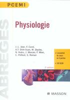 Couverture du livre « Physiologie : Pour préparer l'UE 2, l'UE 3a et l'UE 3b » de Mercier Jacques et Francois Carre et Martine Duclos et Jean-Louis Ader et Anh Tuan Dinh-Xuan et Nathalie Kubis aux éditions Elsevier-masson