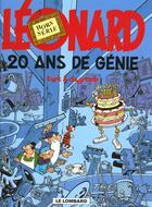 Couverture du livre « Léonard HORS-SERIE ; 20 ans de génie » de Bob De Groot et Turk aux éditions Lombard