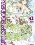 Couverture du livre « Ah ! my goddess Tome 43 » de Kosuke Fujishima aux éditions Pika
