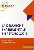 Couverture du livre « La demarche experimentale en psychologie (2e ed) » de Francoise Anceaux aux éditions In Press