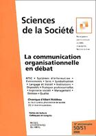 Couverture du livre « La communication organisationnelle en débat » de  aux éditions Pu Du Midi