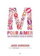 Couverture du livre « Recueil de pensees m pour aimer » de Josee Durocher aux éditions Ada