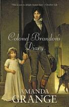 Couverture du livre « Colonel Brandon's Diary » de Amanda Grange aux éditions Hale Robert Digital