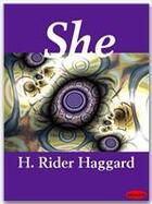 Couverture du livre « She » de Henry Rider Haggard aux éditions Ebookslib