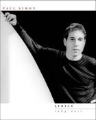 Couverture du livre « Lyrics 1964-2008 » de Paul Simon aux éditions Simon & Schuster