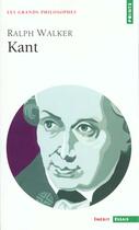 Couverture du livre « Kant » de Walker R C S. aux éditions Points