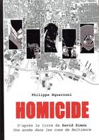 Couverture du livre « Homicide ; une année dans les rues de Baltimore : coffret Tomes 1 à 5 » de Philippe Squarzoni aux éditions Delcourt
