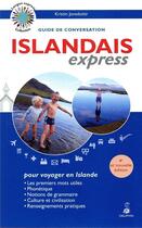 Couverture du livre « Islandais express » de Kristin Jonsdottir aux éditions Dauphin