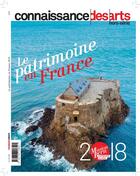 Couverture du livre « Le patrimoine en france 2018 » de Connaissance Des Art aux éditions Connaissance Des Arts