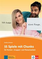 Couverture du livre « 55 spiele mit chunks » de Eveline Schwarz aux éditions Klett Editions